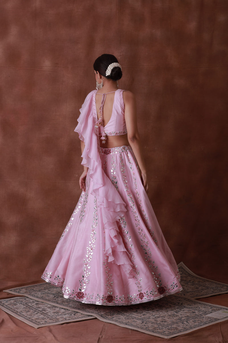 OPHELIA PINK LEHENGA