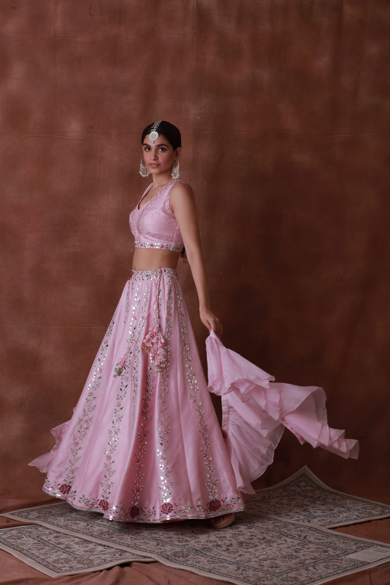 OPHELIA PINK LEHENGA