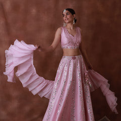 OPHELIA PINK LEHENGA