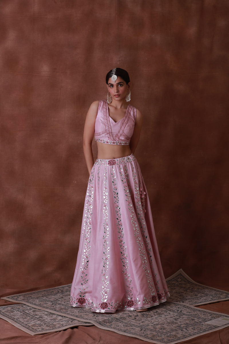 OPHELIA PINK LEHENGA