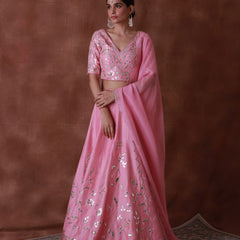 FLAMINGO PINK LEHENGA