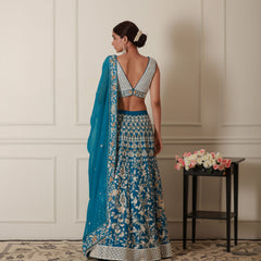 GRACE TURQUOISE LEHENGA